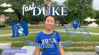 Duke West Campus Walking Tour!