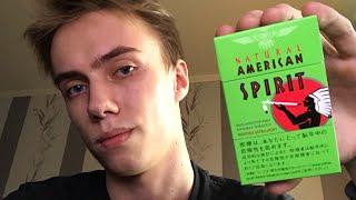American Spirit Menthol Ultra Light из Японии | Обзор сигарет