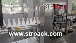 High-speed Rotary Liquid Filling Machine Bottle Filling Capping Labeling Machine Packing Line