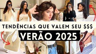 10 TENDÊNCIAS QUE MAIS VALEM A PENA NO VERÃO 2025! LINDAS E ATEMPORAIS !