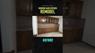 See my matte black kitchen remodel! ️ https://youtu.be/-CKJG8KYbs8 #kitchenremodel #kitchendesign