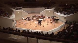 PanTonale - Anna Betker auf dem Akkordeon-Konzert-Festival in der Berliner Philharmonie, Mai 2016