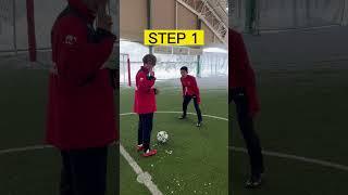 NEW  SKILL TUTORIAL ️#footballshorts #footballskills #football #soccershorts #sepakbola #soccer