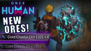 How to Harvest Cold Crystal Ore in Once Human The Way of Winter!