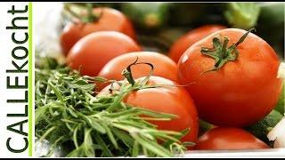 Tomaten ganz schnell abziehen. Profi Tipp.