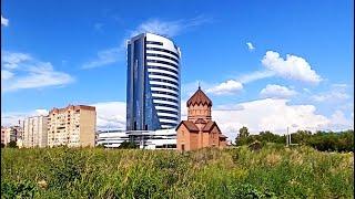 Магнитогорск, армянская церковь, комплекс Евразия-центр, торговые центры (03.07.2021)