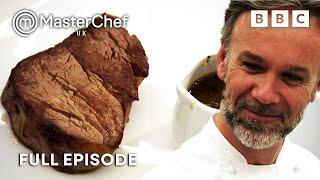 The Blue Steak Culinary Challenge! | The Professionals | Full Episode | S8 E1 | MasterChef UK