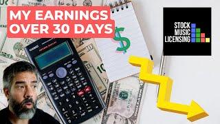 How to License Your Music: Revealing My Income for The Last 30 Days