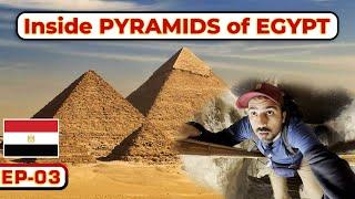 Going inside PYRAMID OF  EGYPT first time | GRAVE OF PHERON KHOFU [EP-03]