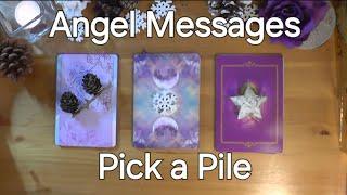 Messages from your Angels. Pick a pile. Spirit. Archangels. Source. Healing. Magical times.