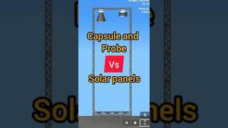 Capsule and probe VS solar panels (two cases) in SFS 1.52 #shorts #sfs1.52 #viral