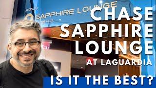 Beautiful Space, a Spa Facial(!!!) & Great Gluten Free Food at LaGuardia's Chase Sapphire Lounge