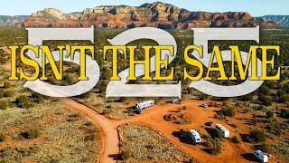 NEW RULES for FREE Camping on 525 & 89b in Sedona AZ