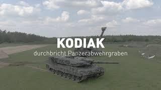 Rheinmetall – Kodiak durchbricht Panzerabwehrgraben