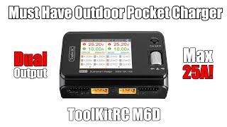 BEST POCKET CHARGER! - ToolKitRC M6D Charger Review (Banggood)