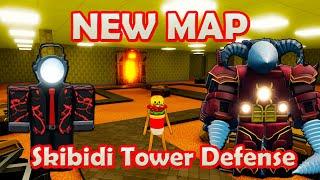 The BackRooms map New Meme Event Skibidi Tower Defense