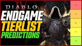 BEST CLASS FOR ENDGAME?! Diablo 4 Class Tierlist Predictions