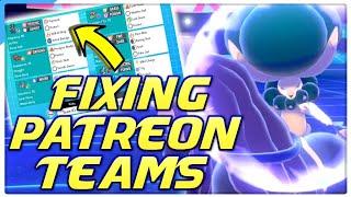 Fixing Patreon Teams! VGC 2022 Series 12! Pokemon Sword and Shield Competitive Doubles Wifi Battle