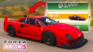 Only Driving Cars I Get From Wheel Spins In Forza Horizon 5!