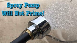 How To Prime A Sprayer