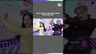 #DAHYUN SET ME FREE DANCE WITH #EXO #KAI | KBS WORLD TV 230324