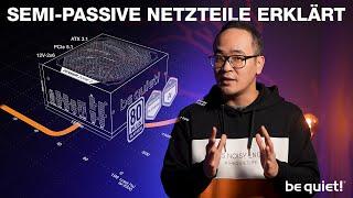 Semi-Passive Netzteile erklärt | be quiet! | Power Zone 2