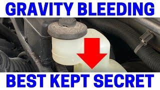 NEVER Bleed Brakes Until Watching This! Gravity Brake Bleeding