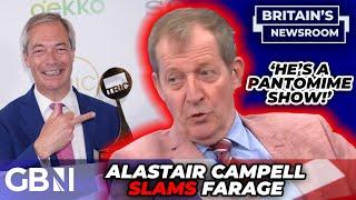 WATCH: Alastair Campbell's SEETHING rant after Nigel Farage scoops up Presenter award: 'RIDICULOUS!'