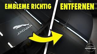 EMBLEME Und SCHRIFTZÜGE Richtig Entfernen | Jaguar F-Type | Maximum Shine |  Keramikbeschichtung