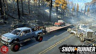 SnowRunner SEASON 9! ACCIDENT RECOVERY & CLEANUP! Sketchy Mountain Haul!! (NEW DLC GAMEPLAY)