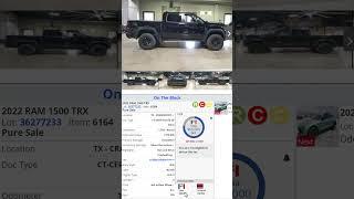 2022 RAM 1500 TRX