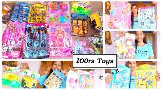 100rs Toys Shopping Haul | Barbie Makeup Toys & Kitchen set | Gokul Keerthi vlogs