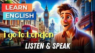 Learn English Through Stories | I Went to London | English Story | How I Improve my English