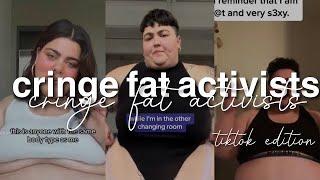 Fat acceptance is getting out of control || cringe #fatacceptance tiktok compilation. 