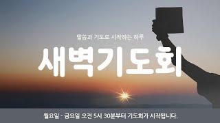 [원흥성광교회] 새벽예배ㅣ2024.12.30ㅣ고후11:22-33ㅣ이한준 전도사