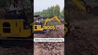 Fulutong Mini Excavator Type 18:Compact, Powerful, and Built for Tough Jobs!#kubota #excavator