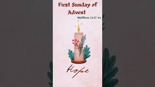 Matthew 24:37-44 # JDH One Minute Gospel Reflection by Rev. Fr. A. Joseph Victor JDH