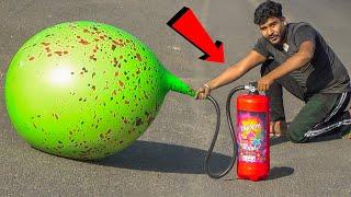 Super Balloon VS Holi Cylinder