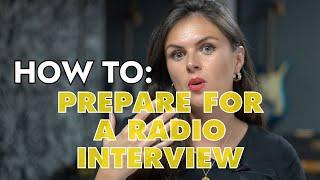 HOW TO PREPARE FOR A RADIO INTERVIEW | WaterBear - The College of Music