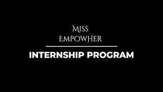 Miss Empowher Internship Program