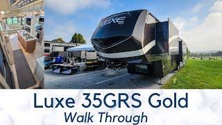 Luxe 35GRS Gold Our Shortest Luxury Fifth Wheel