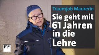 Azubi mit 61: Traumjob Maurerin | Abendschau | BR24