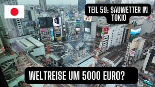 Tokio bei schlechtem Wetter: Die Shibuya-Kreuzung und anderer Sehenswürdigkeiten! ️‍️️(Teil 59)