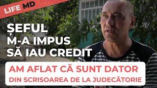 Se confruntă cu o datorie uriașă de 1,5 milioane de lei pentru un credit pe care nu l-a luat.