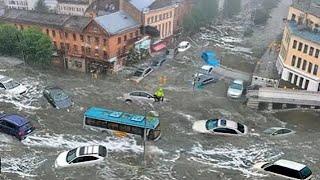 Currently in France!! Heavy rain causes chaos in Marseille