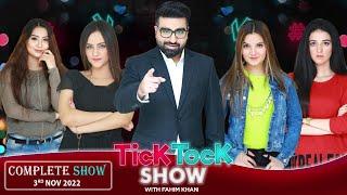 Tick Tock Show With Fahim Khan | Complete Show | Alishba Anjum | Laiba Khan | Hira Khan | Dua Zehra