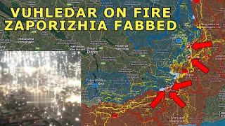 Vuhledar On Fire | 72nd Brigade Can't Retreat | Zaporizhzhia Bombed By FAB 500s