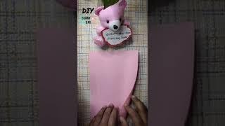 DIY Bunny  Bag with Chhabra Hobby Classes || paper craft || Easy craft    #shorts #trending