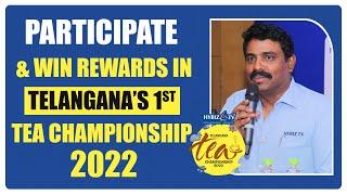 RajGopal Madishetty | Telangana Tea Championship 2022 | Hyderabad | Hybiz Tv