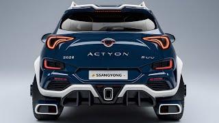 2026 쌍용 액티언 SUV 실물 공개! 완전히 달라진 모습에 깜짝 놀람!